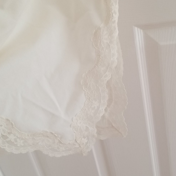 Cream White Slip Skirt - Picture 2 of 4